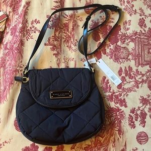 BNWT Marc Jacobs 9”long x 10”wide x 2” deep crossbody black bag